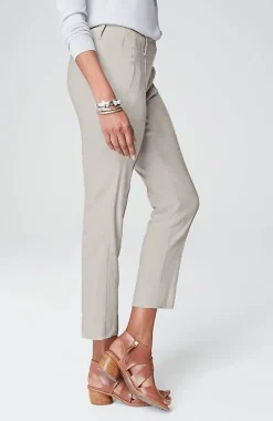 J.Jill Pintucked Linen-Stretch Slim-Leg Pants | Jjill-Women Pants & Jeans