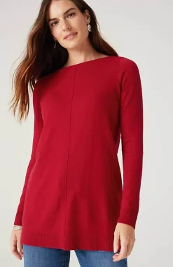 J.Jill Pintucked Sweater-Tunic | Jjill-Women Tunics