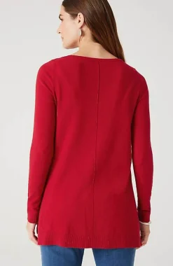 J.Jill Pintucked Sweater-Tunic | Jjill-Women Tunics