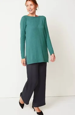 J.Jill Pintucked Sweater-Tunic | Jjill-Women Tunics