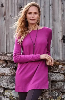 J.Jill Pintucked Sweater-Tunic | Jjill-Women Tunics