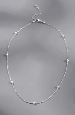 J.Jill Placed-Pearl Sterling Necklace | Jjill-Women Jewelry