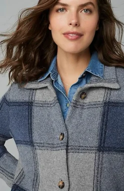 J.Jill Plaid Button-Front Sweater | Jjill-Women Sweaters