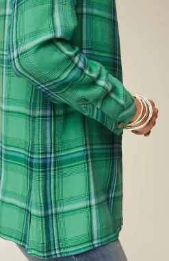 J.Jill Plaid Button-Front Tunic | Jjill-Women Tunics