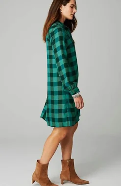 J.Jill Plaid Shirtdress | Jjill-Women Dresses