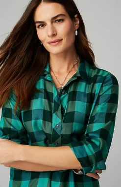 J.Jill Plaid Shirtdress | Jjill-Women Dresses