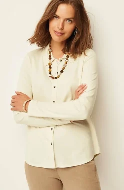 J.Jill Ponte Knit Shirt | Jjill-Women Tops & Tees