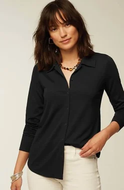 J.Jill Ponte Knit Shirt | Jjill-Women Tops & Tees