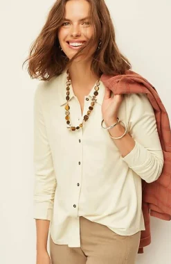 J.Jill Ponte Knit Shirt | Jjill-Women Tops & Tees