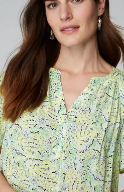 J.Jill Printed Voile Top | Jjill-Women Shirts & Blouses