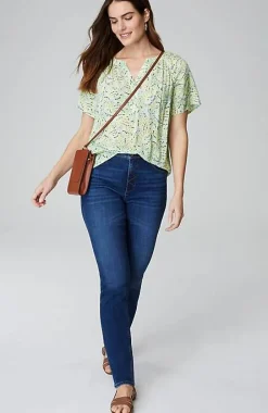 J.Jill Printed Voile Top | Jjill-Women Shirts & Blouses