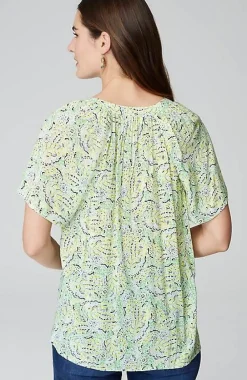 J.Jill Printed Voile Top | Jjill-Women Shirts & Blouses