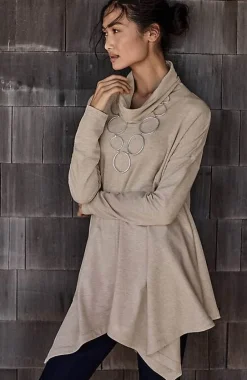 J.Jill Pure Jill Affinity Dipped-Hem Tunic | Jjill-Women Tops & Tees