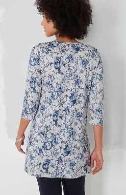 J.Jill Pure Jill Ballet-Sleeve Tunic | Jjill-Women Tops & Tees