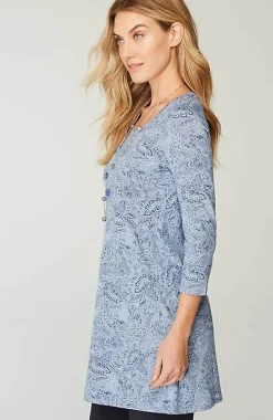 J.Jill Pure Jill Ballet-Sleeve Tunic | Jjill-Women Tops & Tees