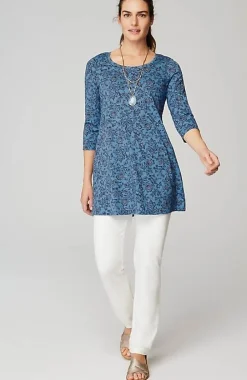 J.Jill Pure Jill Ballet-Sleeve Tunic | Jjill-Women Tops & Tees