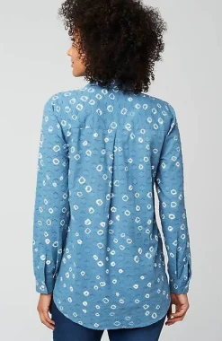 J.Jill Pure Jill Bandhani Popover | Jjill-Women Shirts & Blouses