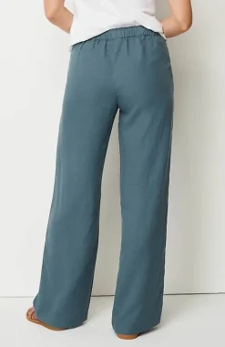 J.Jill Pure Jill Button-Fly Wide-Leg Pants | Jjill-Women Pants & Jeans