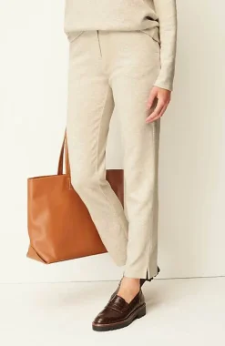 J.Jill Pure Jill Diagonal-Knit Straight-Leg Pants | Jjill-Women Pants & Jeans