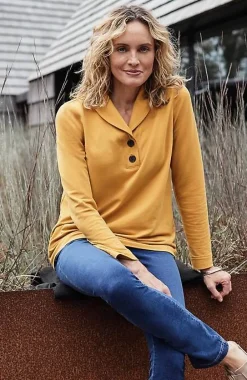 J.Jill Pure Jill Harmony Shawl-Collar Top | Jjill-Women Tops & Tees