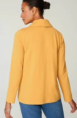 J.Jill Pure Jill Harmony Shawl-Collar Top | Jjill-Women Tops & Tees