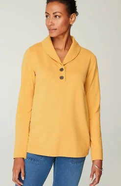 J.Jill Pure Jill Harmony Shawl-Collar Top | Jjill-Women Tops & Tees