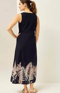 J.Jill Pure Jill Kantha-Stitched U0026 Printed A-Line Dress | Jjill-Women Dresses