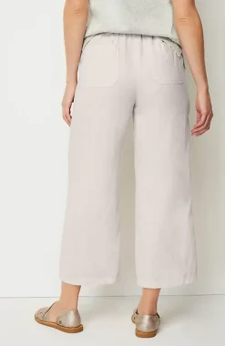 J.Jill Pure Jill Linen-Blend Wide-Leg Crops | Jjill-Women Pants & Jeans