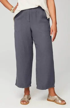 J.Jill Pure Jill Linen-Blend Wide-Leg Crops | Jjill-Women Pants & Jeans