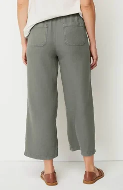 J.Jill Pure Jill Linen-Blend Wide-Leg Crops | Jjill-Women Pants & Jeans