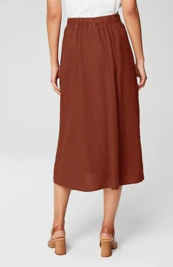 J.Jill Pure Jill Linen Faux-Wrap Skirt | Jjill-Women Skirts