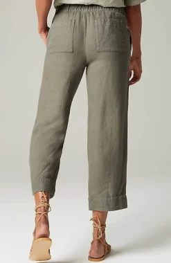 J.Jill Pure Jill Linen Trapunto-Stitched Pants | Jjill-Women Pants & Jeans