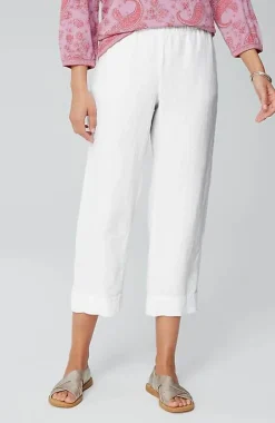 J.Jill Pure Jill Linen Trapunto-Stitched Pants | Jjill-Women Pants & Jeans