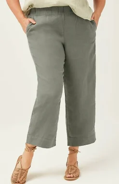J.Jill Pure Jill Linen Trapunto-Stitched Pants | Jjill-Women Pants & Jeans