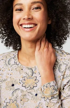 J.Jill Pure Jill Long-Sleeve Shirttail Tee | Jjill-Women Tops & Tees