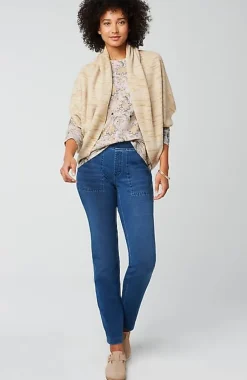 J.Jill Pure Jill Long-Sleeve Shirttail Tee | Jjill-Women Tops & Tees
