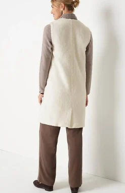 J.Jill Pure Jill Long Teddy Vest | Jjill-Women Jackets & Coats