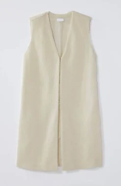 J.Jill Pure Jill Long Teddy Vest | Jjill-Women Jackets & Coats