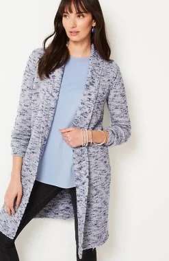 J.Jill Pure Jill Melange Space-Dyed Long Cardi | Jjill-Women Sweaters