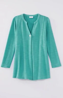 J.Jill Pure Jill Organically Grown Cotton Buttoned Top | Jjill-Women Tops & Tees