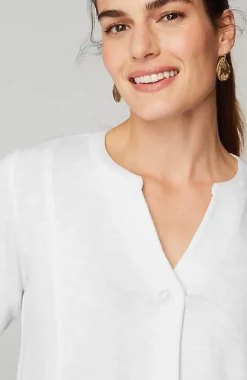 J.Jill Pure Jill Organically Grown Cotton Buttoned Top | Jjill-Women Tops & Tees