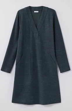 J.Jill Pure Jill Patch-Pocket V-Neck Dress | Jjill-Women Dresses