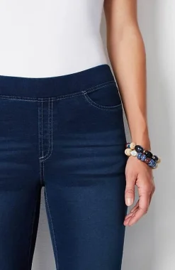 J.Jill Pure Jill 5-Pocket Knit Pull-On Jeans | Jjill-Women Pants & Jeans