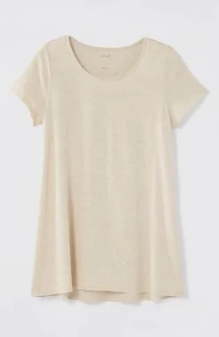 J.Jill Pure Jill Side-Slit Elliptical Tee | Jjill-Women Tops & Tees