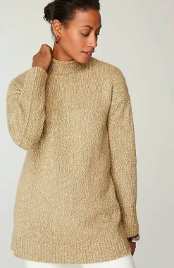 J.Jill Pure Jill Slub-Textured Seamed Sweater | Jjill-Women Sweaters