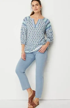 J.Jill Pure Jill Soft Indigo Slim-Leg Jeans | Jjill-Women Pants & Jeans