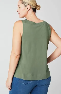 J.Jill Pure Jill Soft-V-Neck Layering Tank | Jjill-Women Tops & Tees