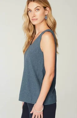 J.Jill Pure Jill Soft-V-Neck Layering Tank | Jjill-Women Tops & Tees