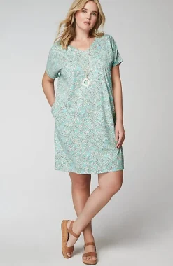 J.Jill Pure Jill Soft-V-Neck T-Shirt Dress | Jjill-Women Dresses