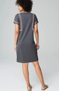 J.Jill Pure Jill Soft-V-Neck T-Shirt Dress | Jjill-Women Dresses